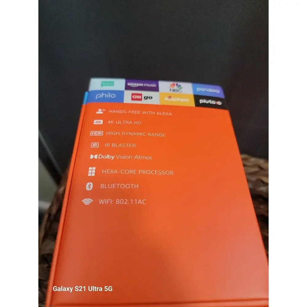 Amazon Fire TV Cube Hands-Free Streaming Device Alexa 4K Ultra HD 2nd Gen NewBox - Picture 13 of 16